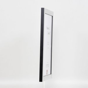 Effect fotolijst 2310 zilver hoogglans 70x70 cm normaal glas