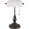 Bureaulamp wit ø 27x40 cm E27-max 1x60W 5ll-5125w