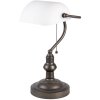 Bureaulamp wit ø 27x40 cm E27-max 1x60W 5ll-5125w