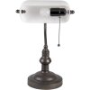 Bureaulamp wit ø 27x40 cm E27-max 1x60W 5ll-5125w