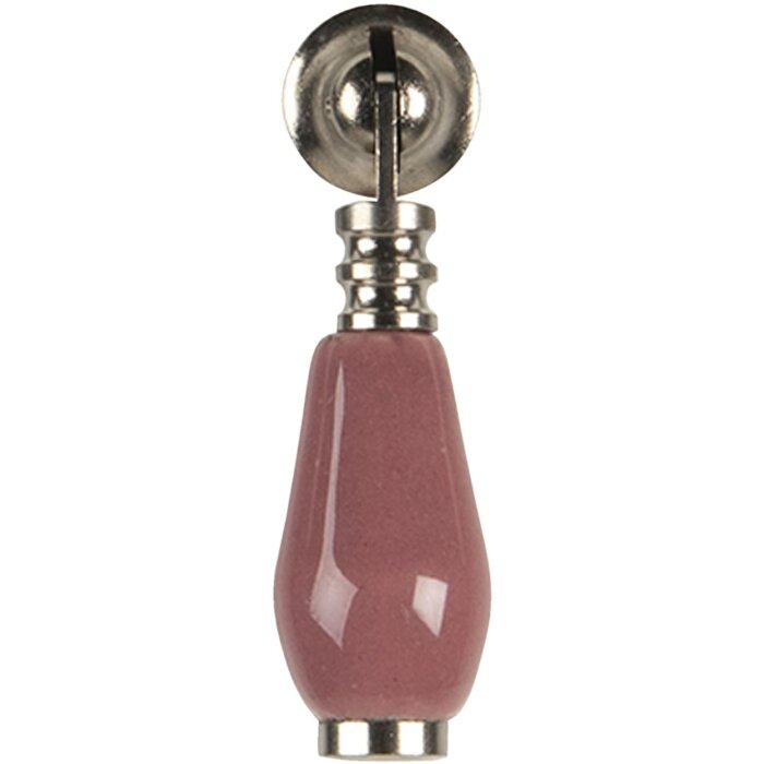 Deurknop roze 2x6 cm 64770