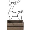 Plantenhouder bruin 23x13x10-40 cm 64819