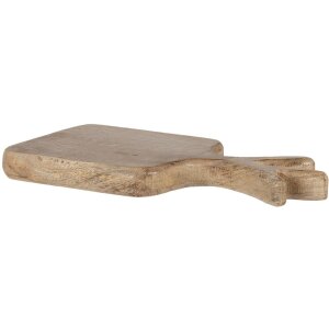 Decoratie Snijplank bruin 30x14x2 cm 6h2033