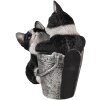 Decoratie Katten veelkleurig 23x13x18 cm 6pr3335