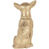 Decoratie hond goud 13x9x18 cm 6PR3429