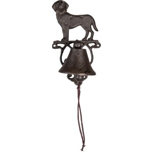 Bell Hond bruin 14x14x25 cm 6y4571