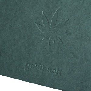 Goldbuch Fotoalbum Hennep Papierwaren Middernacht Groen 25x25 cm 60 witte paginas