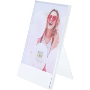 Deknudt Fotohouder s58sg wit en zwart 10x15 cm