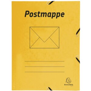 Exacompta A4 postmap in Colorspan karton - Geel