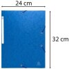 Exacompta hoekband elastiek zonder klep Scotten DIN A4 assorti