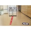 Kleefstrook stoplint 100 cm rood