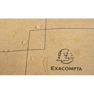 Exacompta tas papier in lederlook 39x27x13cm Eterneco geometrische motieven