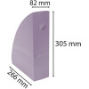 Exacompta MAG-CUBE aquarel mauve dossiermap DIN A4