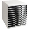 Exacompta Ladebox Modulo A4 Office 10 Gesloten Laden Zwart