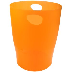 Exacompta Prullenbak ECOBIN 15 liter Kantoor Oranje...