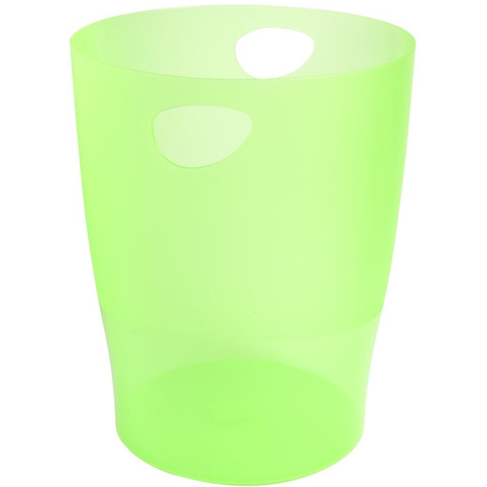 Exacompta prullenbak ECOBIN 15 liter Office Green 26,3x26,3x33,5 cm