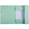 Exacompta 55533E Map Aquarel A4 pastelgroene kleur spaanplaat 400g/m²