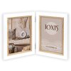 Ayas Houten Dubbel Lijst 2 Fotos 15x20 cm Staand Formaat