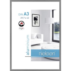 Nielsen Brandwerend kader c2 Structuur Grijs Mat 30x42 cm