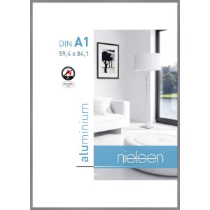 Nielsen Brandwerend kader c2 Structuur Grijs Mat 60x84 cm