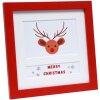 Deknudt Houten Kerst Lijst s45sk4e2 rood 10x15 cm