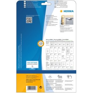 HERMA weerbestendige inkjet-etiketten A4, 97,0 x 42,3 mm, wit, permanente kleefstof