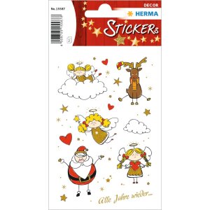 HERMA Sticker Engel Adele Kerststicker