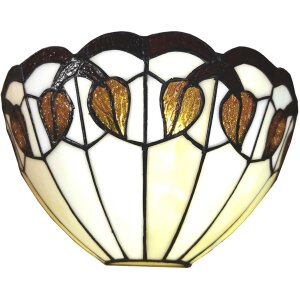 LumiLamp 5LL-6144 Wandlamp Tiffany 31x15x21 cm E27-max...