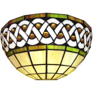 LumiLamp 5LL-6150 Wandlamp Tiffany 31x15x21 cm E27-max...