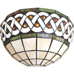 LumiLamp 5LL-6150 Wandlamp Tiffany 31x15x21 cm E27-max...