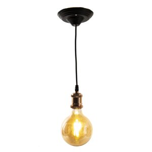 LumiLamp 5LL-95P Lamp Hanger 150 cm E27-max 1x60W Rose Goud