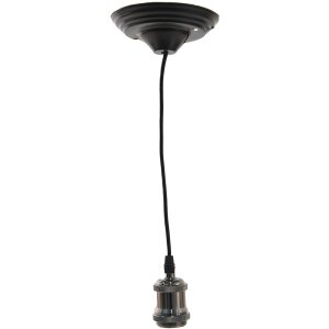 LumiLamp 5LL-95Z Lamp Hanger 150 cm E27-max 1x60W Zwart