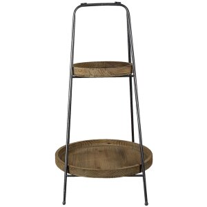 Clayre en Eef 5y0913 Etagere 2 etages Bruin ø...