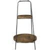 Clayre en Eef 5y0913 Etagere 2 etages Bruin ø 46x75 cm