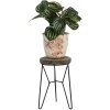 Clayre en Eef 64939 Planter Tafel Bruin ø 13x22 cm