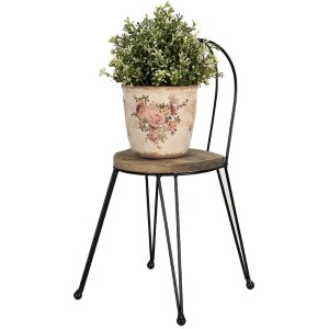 Clayre en Eef 64942 Planter Tafel Bruin 23x22x45 cm