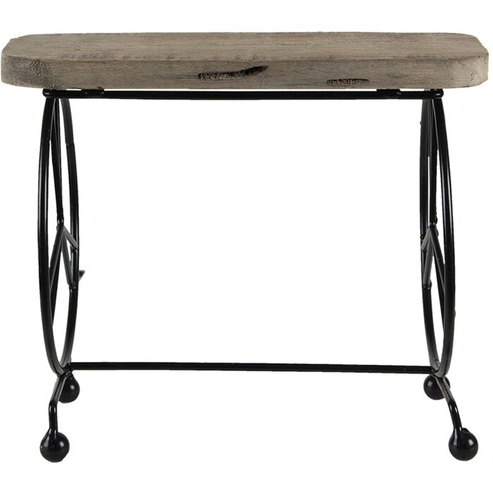 Clayre en Eef 64945 Planter Tafel Bruin 26x16x22 cm