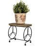 Clayre en Eef 64945 Planter Tafel Bruin 26x16x22 cm