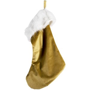 Clayre en Eef 64957 Kerstsok Deco Bruin 30x1x45 cm