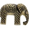 Clayre en Eef 64987 Deurknop Olifant Goud 4x3x3 cm