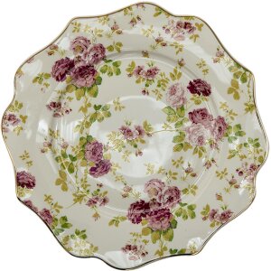 Clayre en Eef 6ce1291 Servies Ontbijtbord Wit ø...