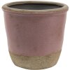 Clayre en Eef 6ce1380xl Binnen Bloempot Roze, Beige ø 19x19 cm