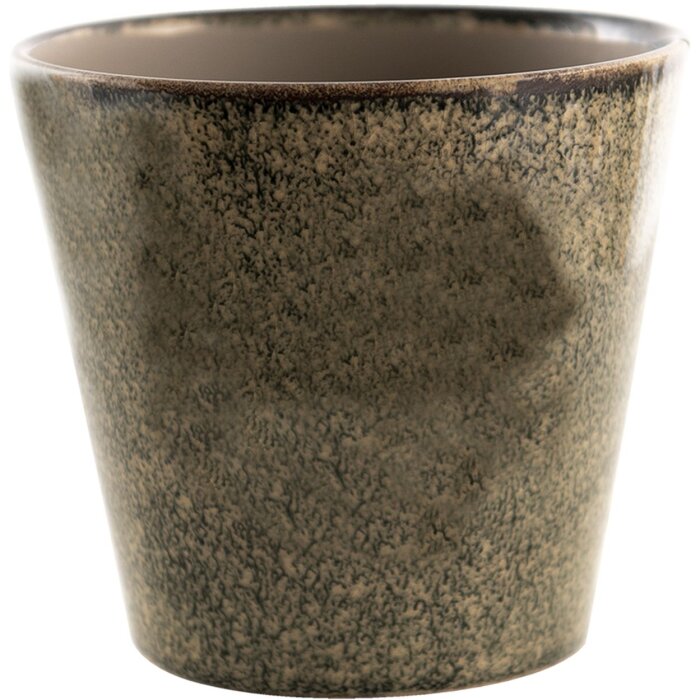 Clayre en Eef 6ce1407l Binnen Bloempot Groen, Bruin, Beige ø 17x16 cm