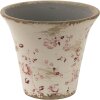 Clayre en Eef 6ce1418 Binnen Bloempot Roze, Beige ø 12x11 cm