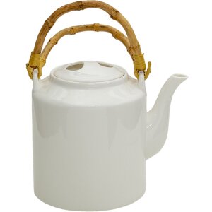 Clayre en Eef 6cete0096 Theepot Wit 1500 ml