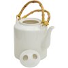 Clayre en Eef 6cete0096 Theepot Wit 1500 ml