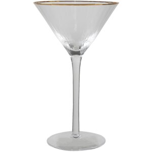 Clayre & Eef 6GL3247 Martini glas Transparant 250 ml