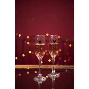 Clayre en Eef 6gl3524 Champagne glas Transparant 200 ml