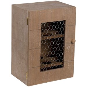 Clayre en Eef 6h2061 Eierkast Bruin 17x12x24 cm