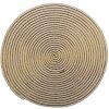 Clayre en Eef 6ro0530 Placemat Rattan Wit ø 51x1 cm